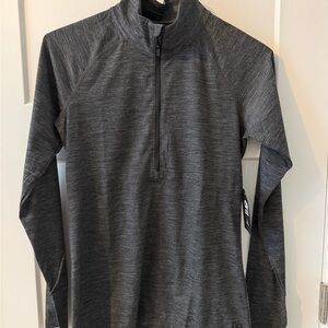 NWT Outdoor Research Alpine Onset Merino 150 Half Zip (Charcoal Heather | S / M)